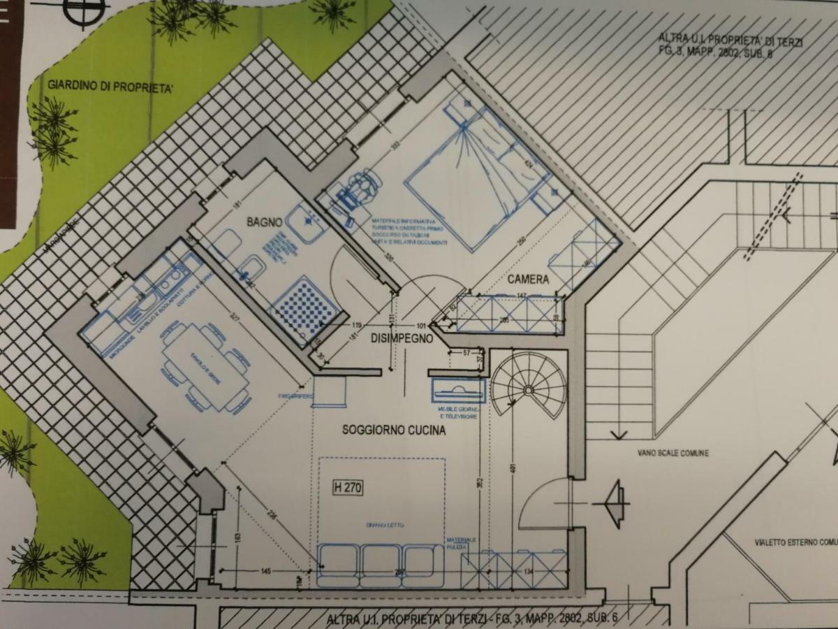 Monticello Golf Townhouse Lägenhet Cassina Rizzardi Exteriör bild